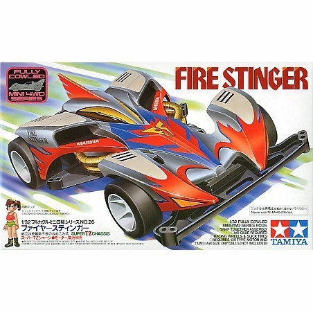 DISKON SPESIAL TAMIYA MINI 4WD ORIGINAL FIRE STINGER TERLARIS