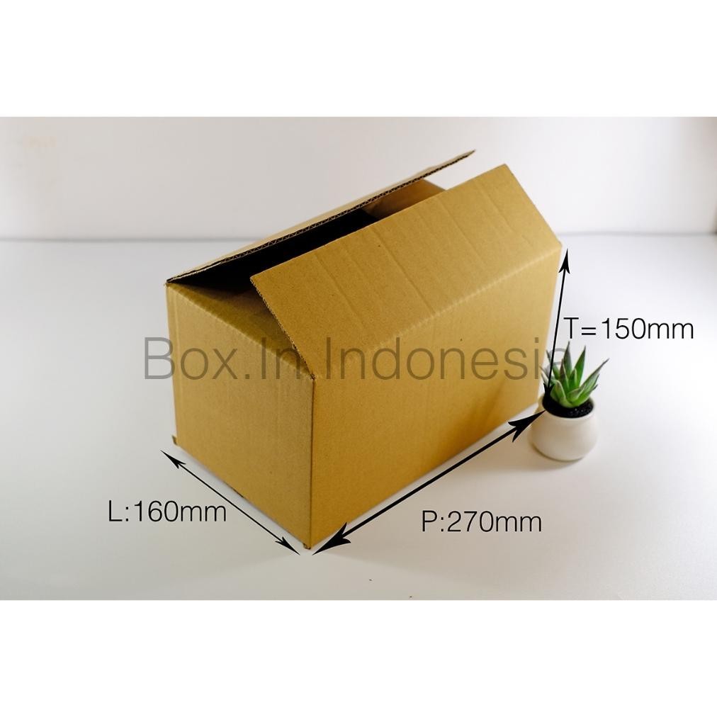 

Berlangganan dan dapatkan keuntungan ekstra." (10Pcs) Kardus Baru 27x16x15 cm Box Dus Coklat Packing Polos ||