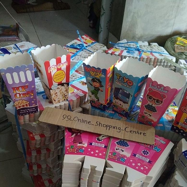 

Kualitas yang luar biasa, harga yang menggiurkan." KOTAK BUNGKUS POPCORN 1PACK ISI 100 | KERTAS SNACK POPCORN ||