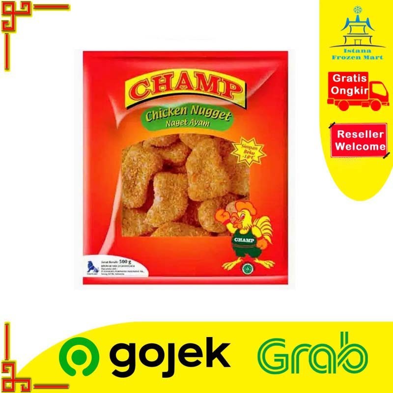 

Chicken Nugget CHAMP Naget Ayam 500 GR