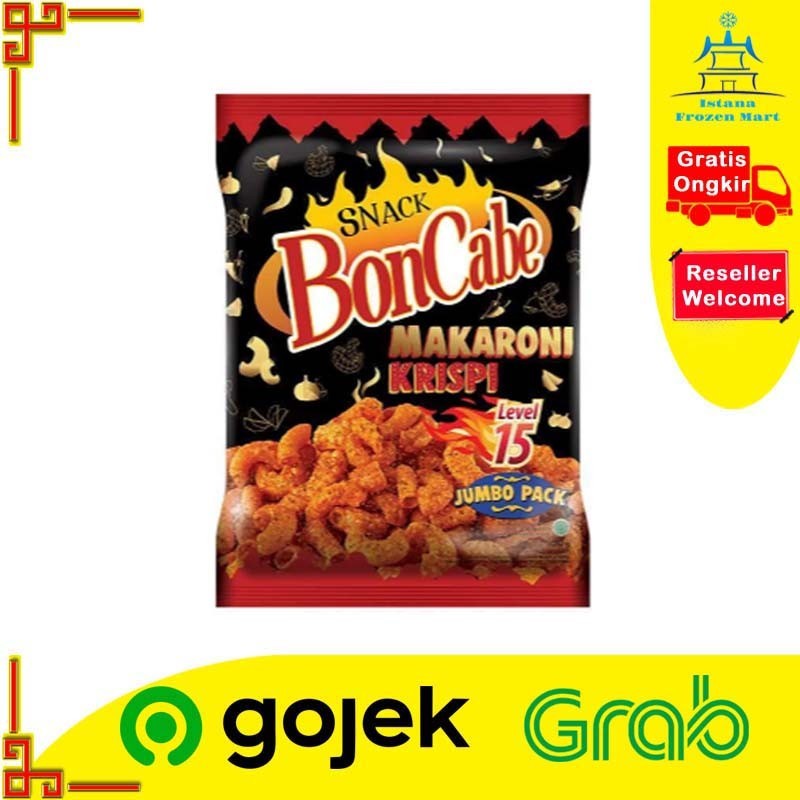 

Boncabe Makaroni KOBE Lv 15 150 GR