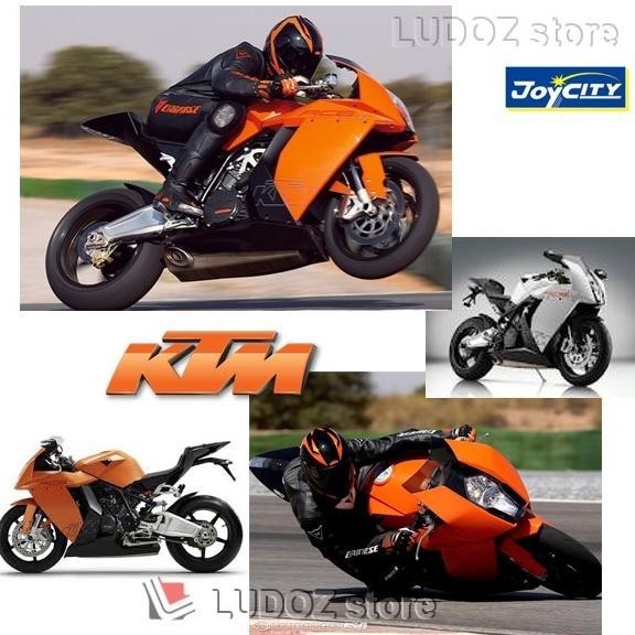 PROMO DIECAST - KTM RC8 WHITE MINIATUR REPLIKA DIECAST SKALA 12 AUTOMAXX TERBARU