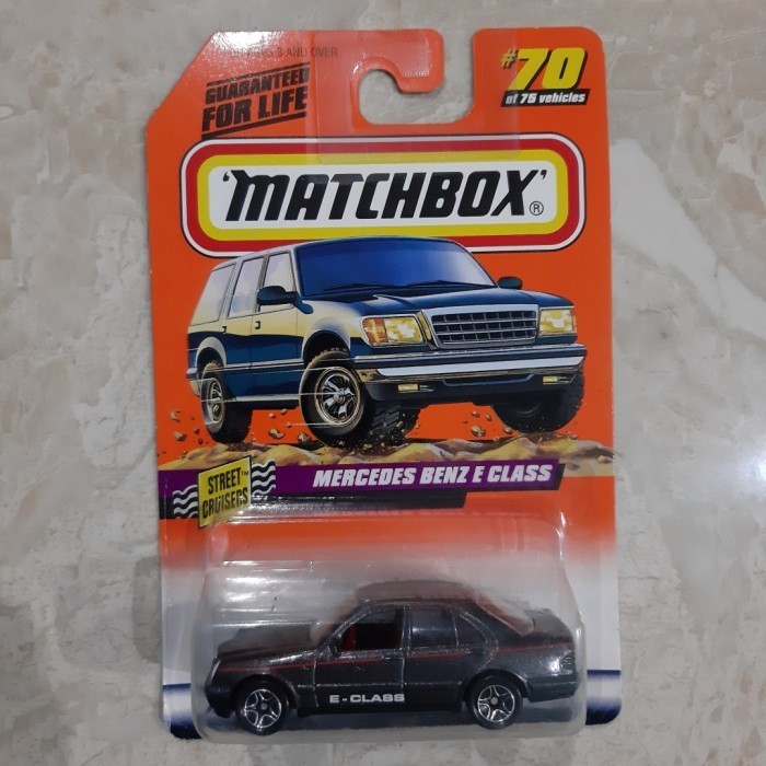 FLASH SALE MATCHBOX MERCEDES E CLASS NEW EYES ANTIK 1997 RARE MURAH W210 TOP OK TERLARIS