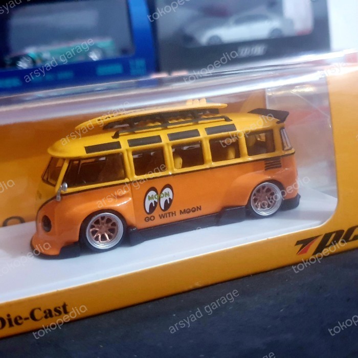 FLASH SALE DIECAST TPC VOLKSWAGEN VW F1 COMBI MOONEYES LIVERY SEGEL TERBARU