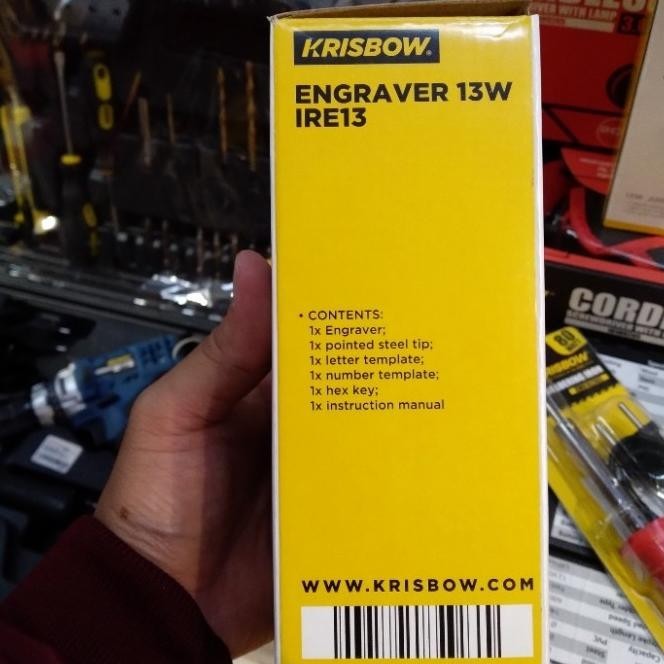 

Krisbow Alat Ukir Listrik 15 W | Opheliazulaikastore