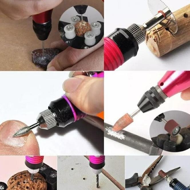 

(Cod) Mini Tunner Drill Elektrik / Mesin Ukir Seni Dan Kerajinan | Opheliazulaikastore