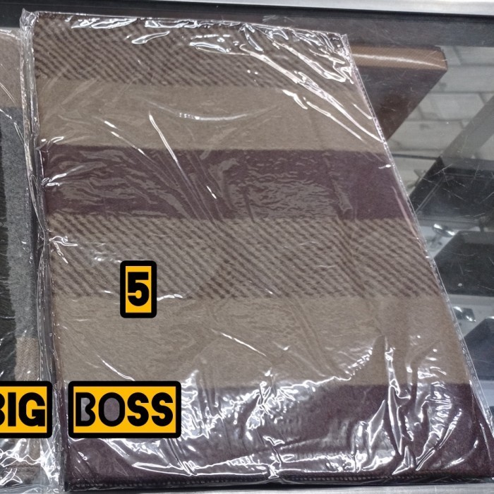 Syal Leher Pria/Wanita Musim Dingin Kualitas