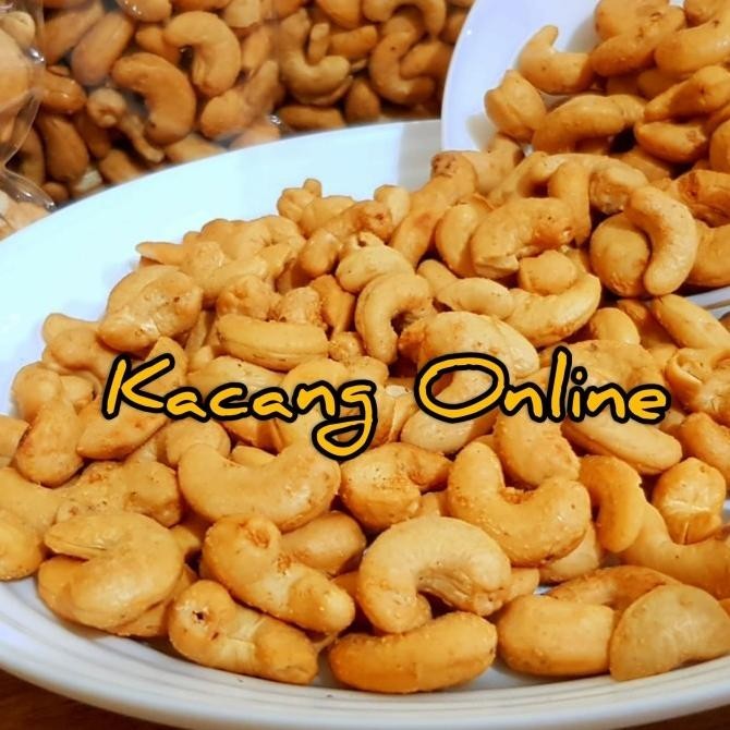 

New Kacang Mede Panggang Oven Jumbo Rasa Original Kemasan Kecil / 250 Gram Pengiriman Cepat