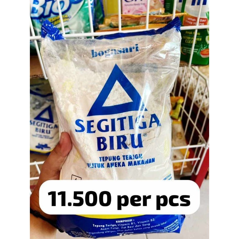 

Tepung Segitiga Biru kemasan 1kg