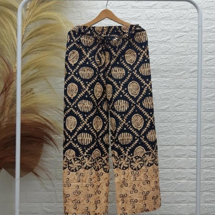 Best - Celana Wanita Kulot Jumbo gronding Batik Jogja - MT 05, reguler ,,
