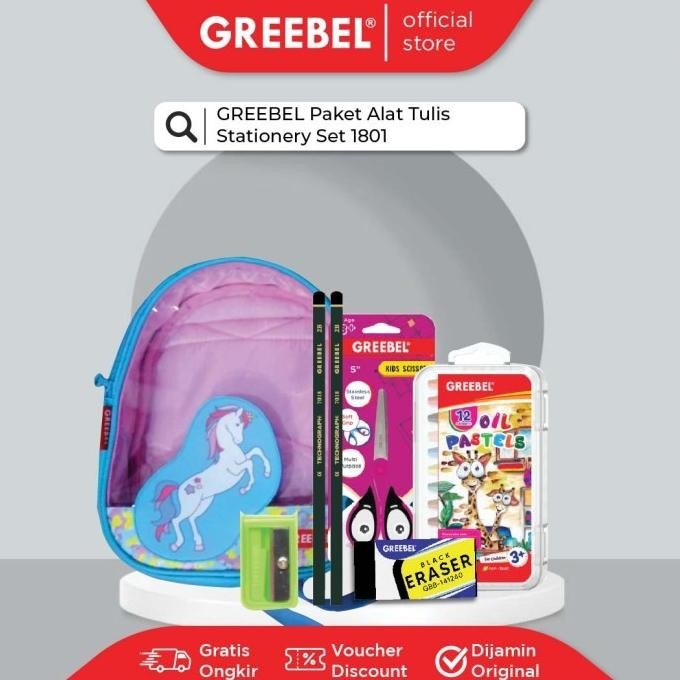 

Terbaru Greebel Paket Alat Tulis Set 1801/Stationary/Stationery Set Berkualitas
