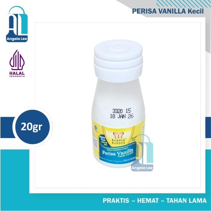 

Koepoe Koepoe Perisa Vanilla Vanila Makanan Bahan Kue Baking Mix 20Gr