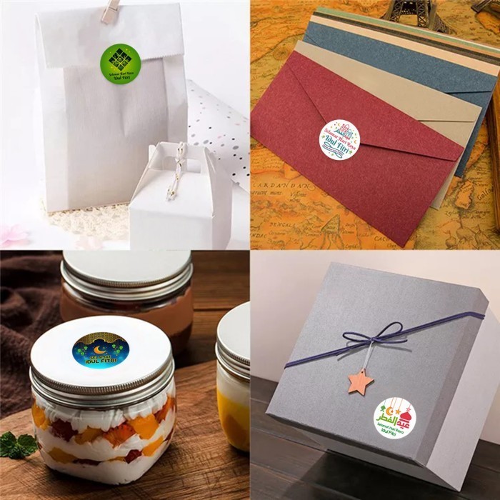 

Sticker Lebaran Ucapan Selamat Idul Fitri Se Tag Amplop Ucapan 7 Cm