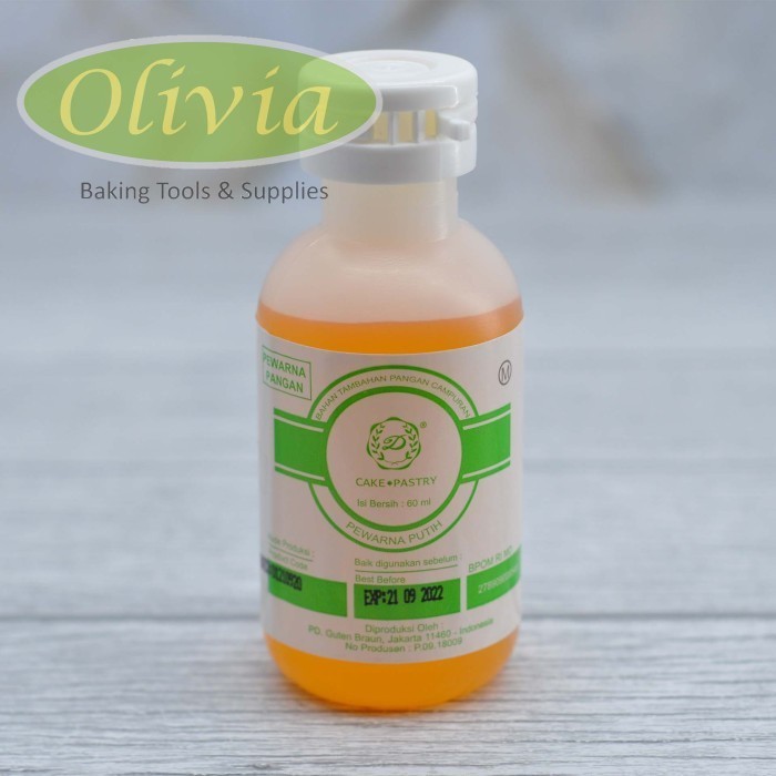 

Diva Cake Pastry Softener Bahan Pelembut Kue 60Ml Neutral