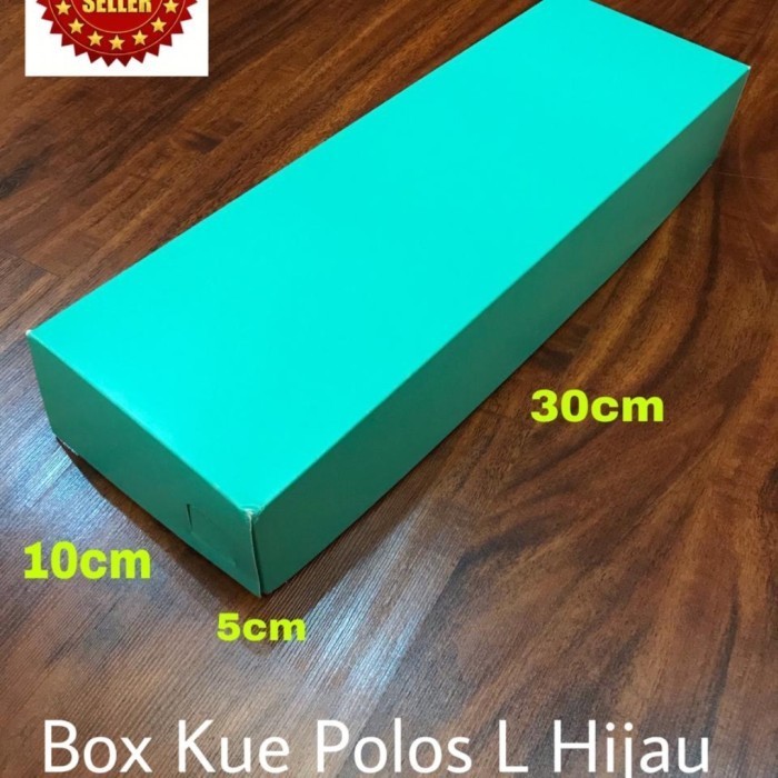 

4// Kue Polos L Hijau Bahan 30X10X5 1.500/Pcs