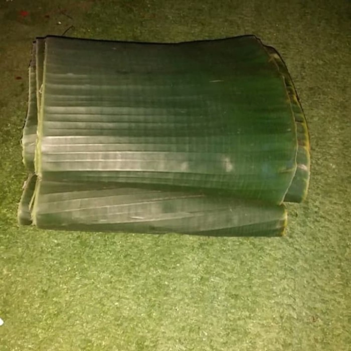 

Daun Pisang Batu Untuk Bahan Bungkus Kue/Pepes Makanan