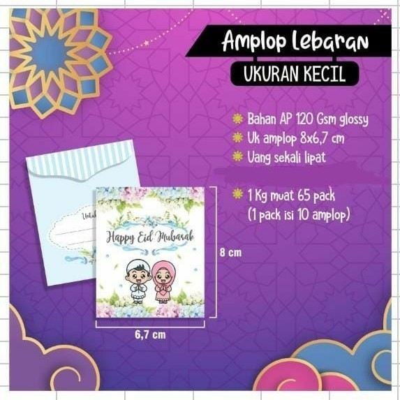 

Amplop Lebaran Snack Unik Viral