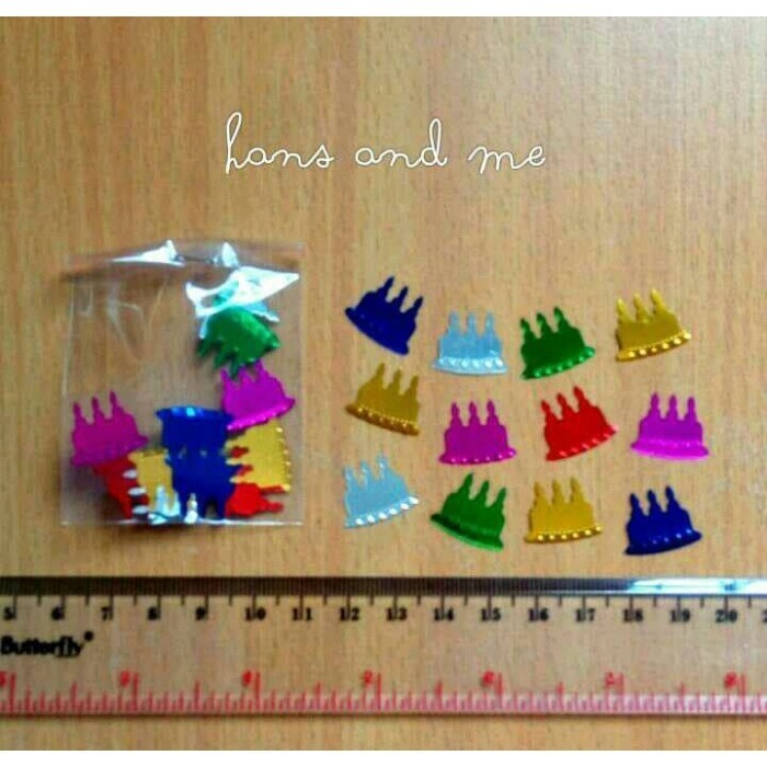 

Payet / Manik Sequins Kue Ultah - Bahan Aksesoris Craft / Prakarya