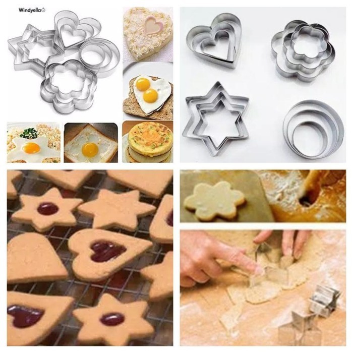 

Cookies Cutter / Cetakan Kue Kering / Bahan Stainless Steel