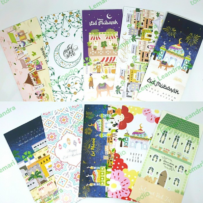 

Amplop Angpau Lebaran - Idul Fitri 1 Pack Isi 10 Amplop Kode : Al-07