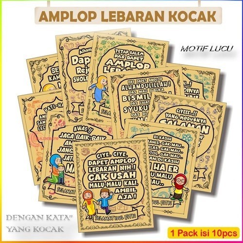 

Amplop Lebaran Kocak