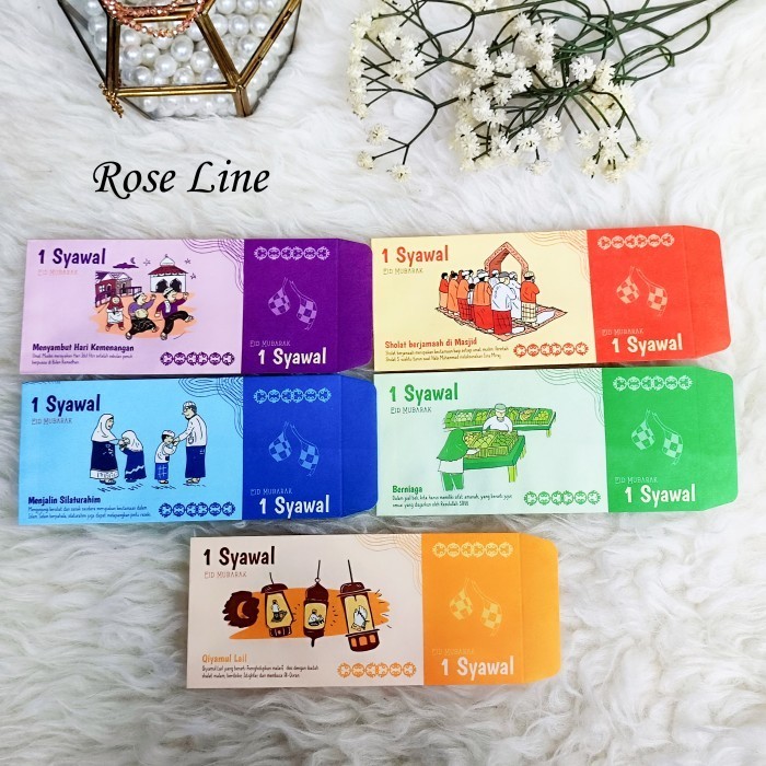 

Amplop Thr Lebaran Ukuran Bes 4 Motif Isi 10 Pcs
