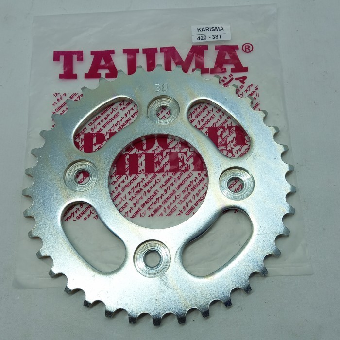 Gir Gear Belakang Karisma Supra X 125 Ukuran 38 420 Tajima Gratis Ongkir