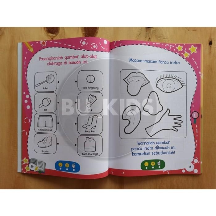 

BUKU AKTIVITAS ANAK TK PAUD - PLAYBOOK MELATIH MOTORIK ANAK - playbook Best Seller
