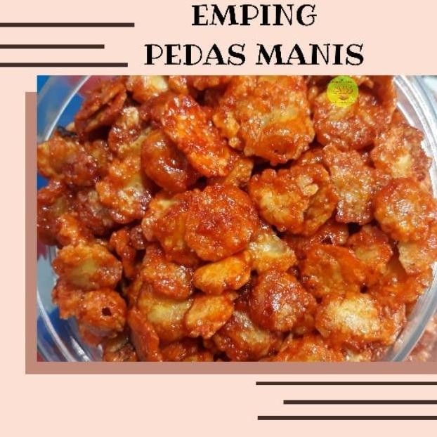 

250 GRAM EMPING MELINJO PEDAS MANIS / SNACK KILOAN MURAH / ALMA.SNACK