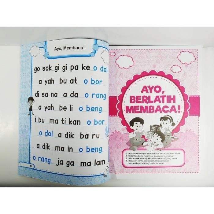 

BUKU ANAK TK & PAUD ; AKU BISA MEMBACA TANPA MENGEJA Best Seller