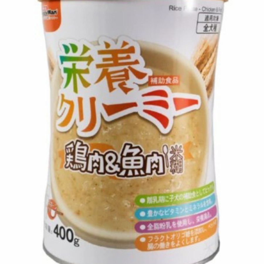 doggyman bubur rice paste(chicken n fish)