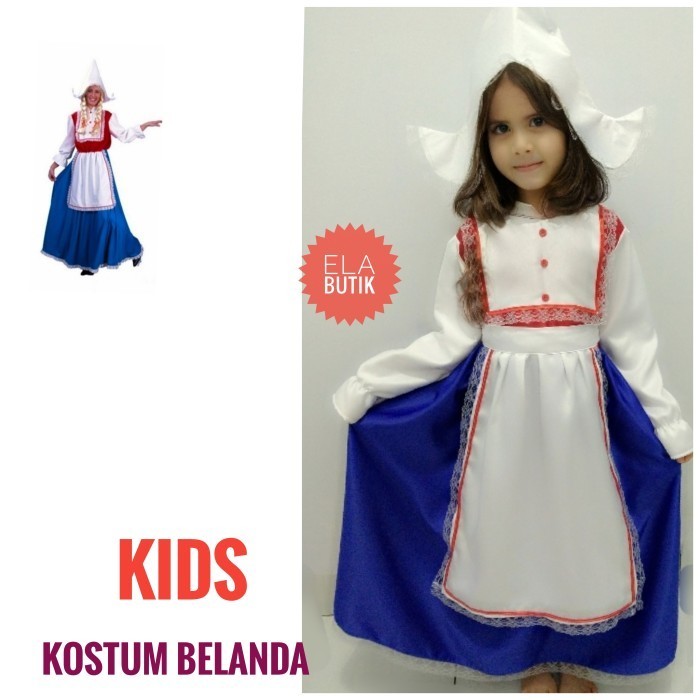 New kostum belanda-anak-kostum internasional-noni belanda