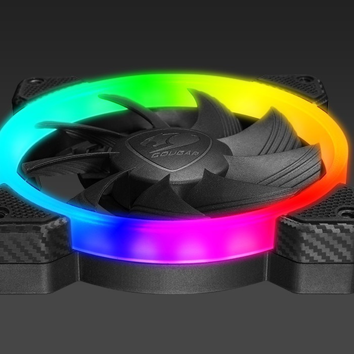 Best Cougar Gaming Fan Vortex Rgb Fcb 120 - Fan Casing Rgb Original Gratis Ongkir