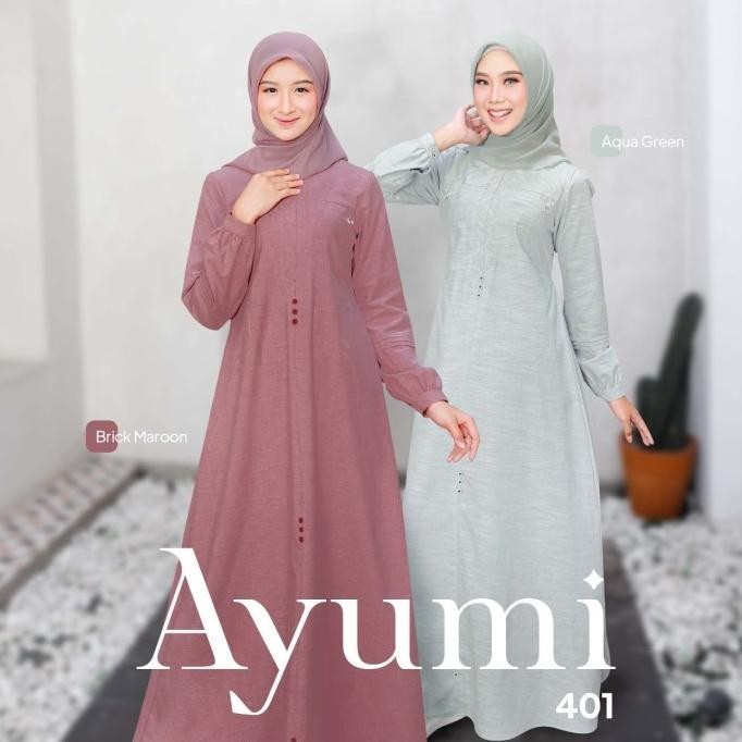 New Sale Gamis Ethica Ayumi 401 Stok Terbatas