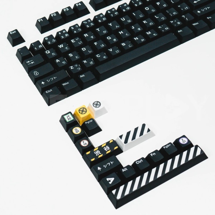 Ppbt Shibuya Pbt Dye Sub Keycap Set Root By Press Play