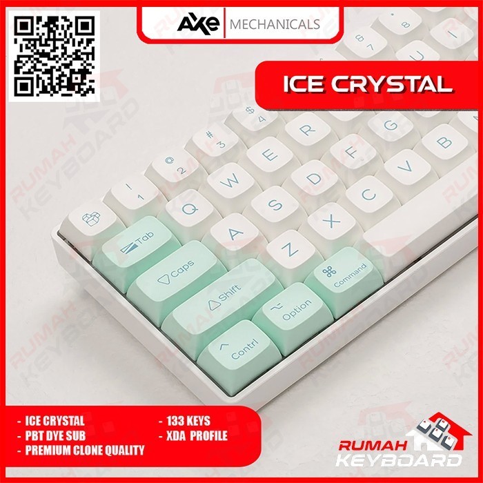 Keycap - Keycaps - Xda - Ice - Pbt - Dye Sub