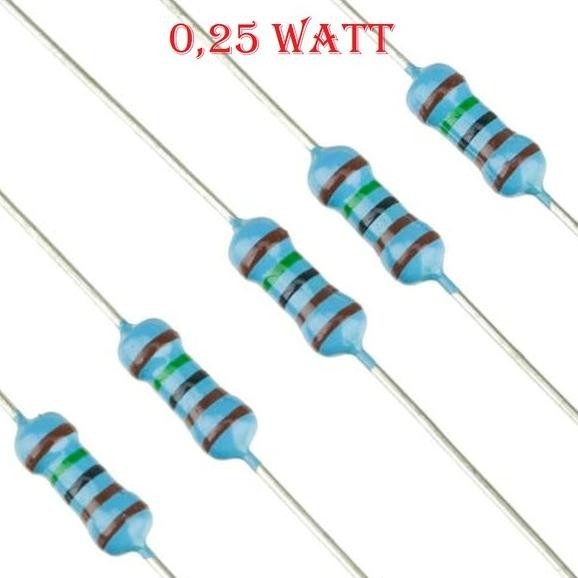 Resistor 4R7 4.7 Ohm  Metal Film 0.25 Watt 1pcs