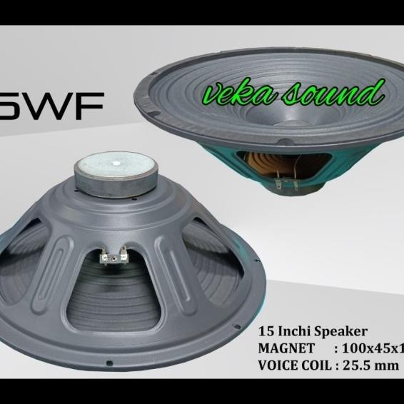 Termurah Speaker 15 Inch 15WF Speaker 15 WF Komponen Speaker 15 WF Woofer