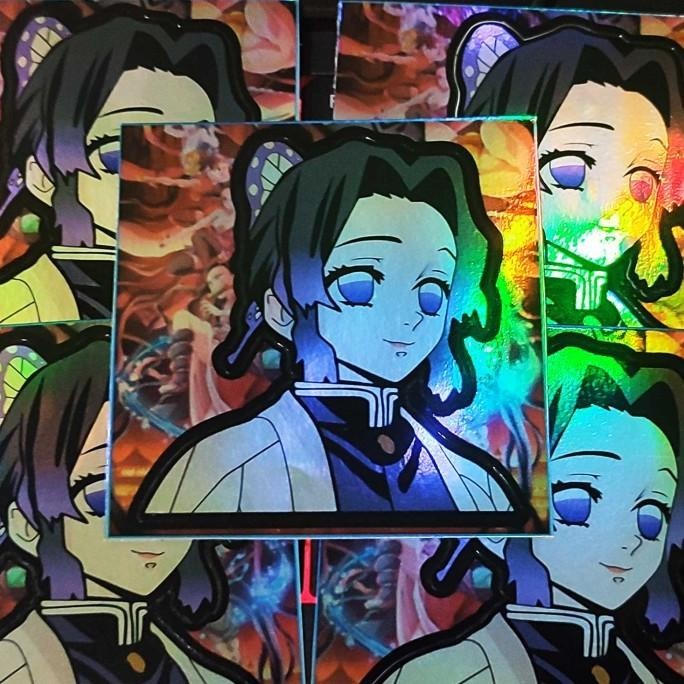 

STICKER STIKER HOLOGRAM ANIME -KIMETSU NO YAIBA SHINOBU KOCHO - STIKER SKIA OFFICIAL