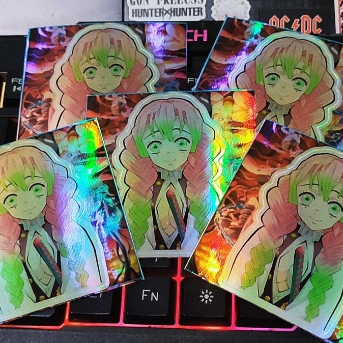 

STICKER STIKER HOLOGRAM ANIME -KIMETSU NO YAIBA MITSURI - STIKER SKIA OFFICIAL