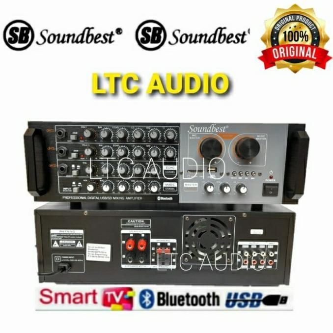 Berkualitas | Amplifier Soundbest Rc-218 Bluetooth