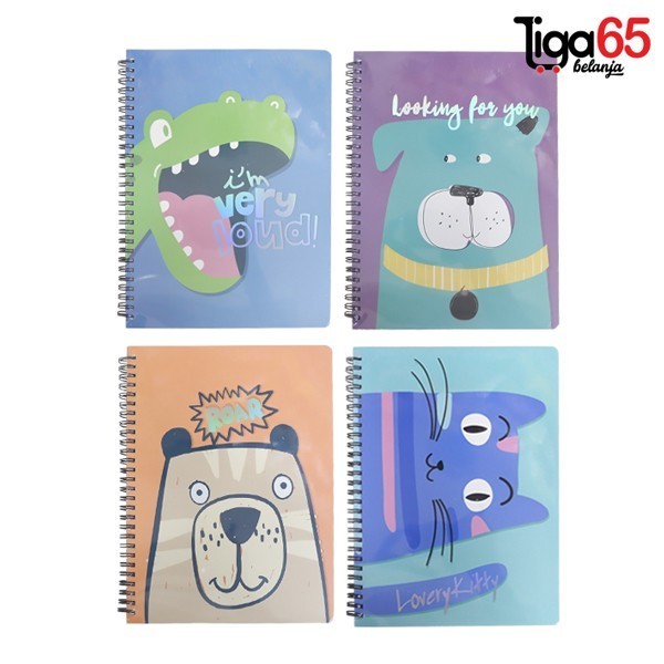 

Lucu 365 Ring Book Spiral A5 B5 #40588 #40592 Catatan Buku Tulis Sekolah Trendi