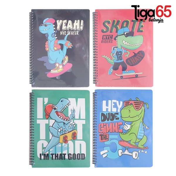 

Hadir 365 Ring Book Spiral A5 B5 #40587 #40589 B5 Buku Tulis Sekolah 2 Gilaa!!!