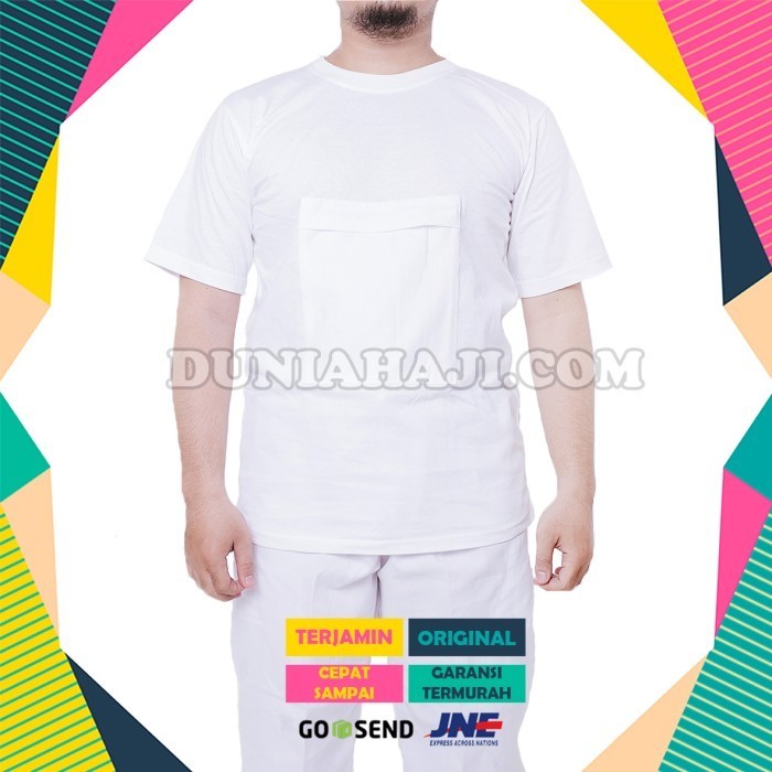 <<<<<] Kaos Haji Pria / Baju Haji Pria TERMURAH