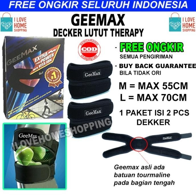 Geemax Power Knee - Alat Terapi Decker Lutut