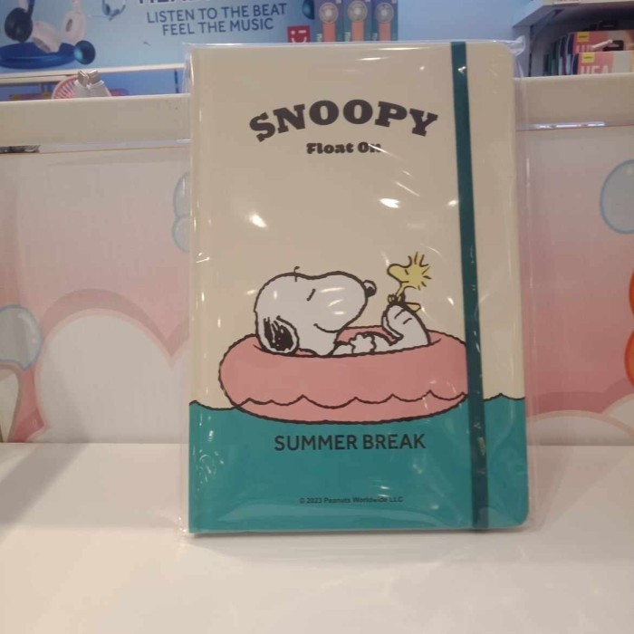 

Murah Miniso Snoopy Summer Travel Collection A5 Blank Paper Hardcover Book - Cream Hot Sale