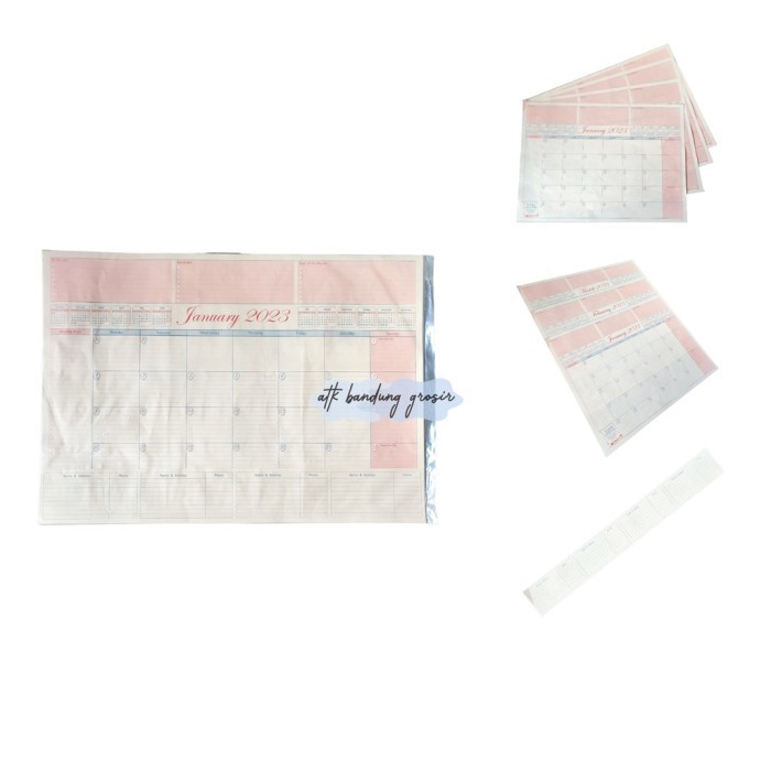 

Gaya Refil Agenda Meja Deskmat Ukuran Junior Tahun 2023 #1430 A Isi Hemat