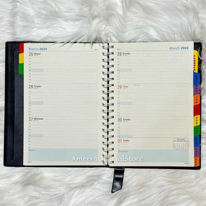 

Eklusif Buku Agenda / Notebook Executive Portfolio Diary 2024 Bergaransi