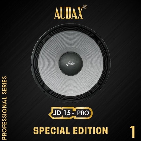 (BK CIPT) Speaker 15" inch Jordan JD 15 PRO Full Range Audax Special Edition