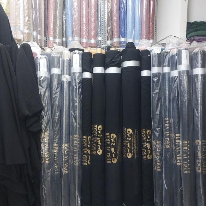 2.2 Bahan Kain Sifon Arab Merek Burj Al Arab, Burj Al Emarat Viral 